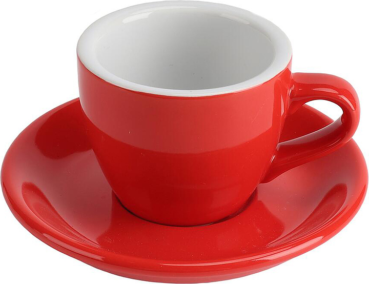 Кофейная пара P.L. Proff Cuisine Barista 81220290 80 мл, красная