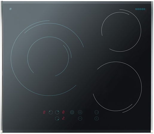 Варочная панель Nodor VITRO GLASS 3F INOX
