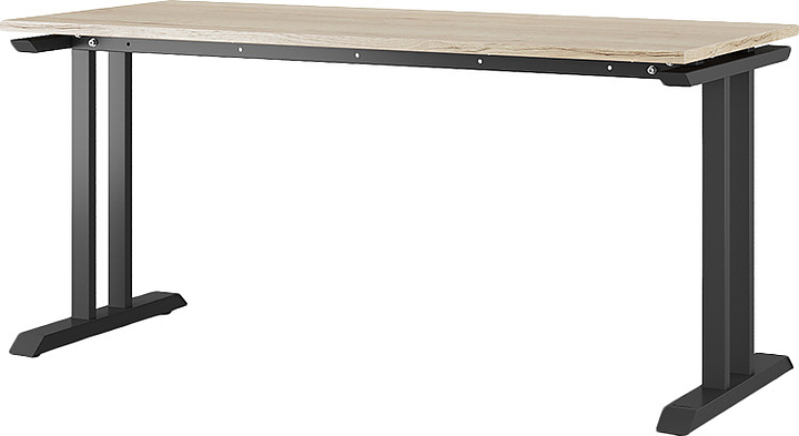 Стол офисный КОБОР T-160/70 black/natural