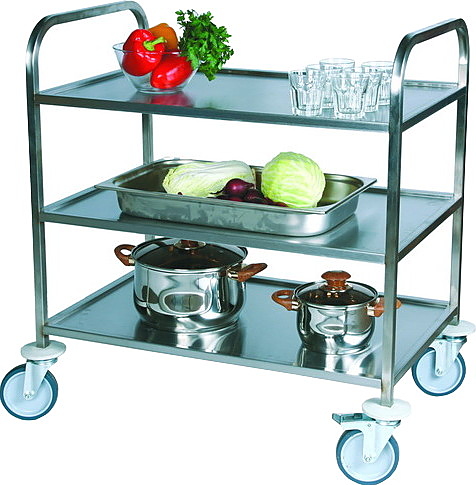 Тележка сервировочная ТММ ТС-3/800/500