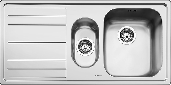 Кухонная мойка SMEG LEH102S