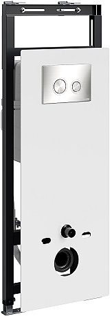 Система инсталляции для подвесного унитаза Wasserkraft Salm 27TLT.010.ME.WH.BN01