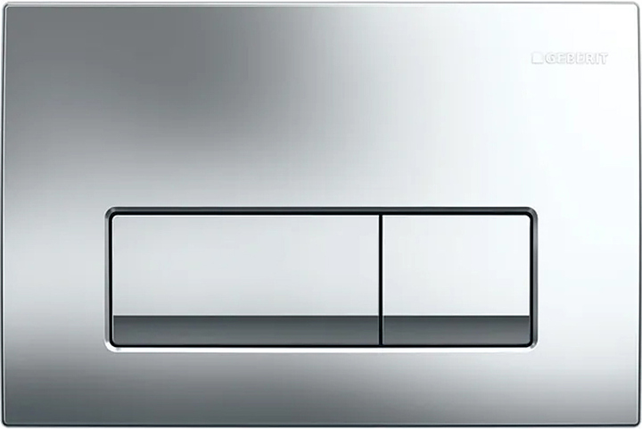 Кнопка смыва Geberit Delta 50 115.119.21.1 глянцевый хром