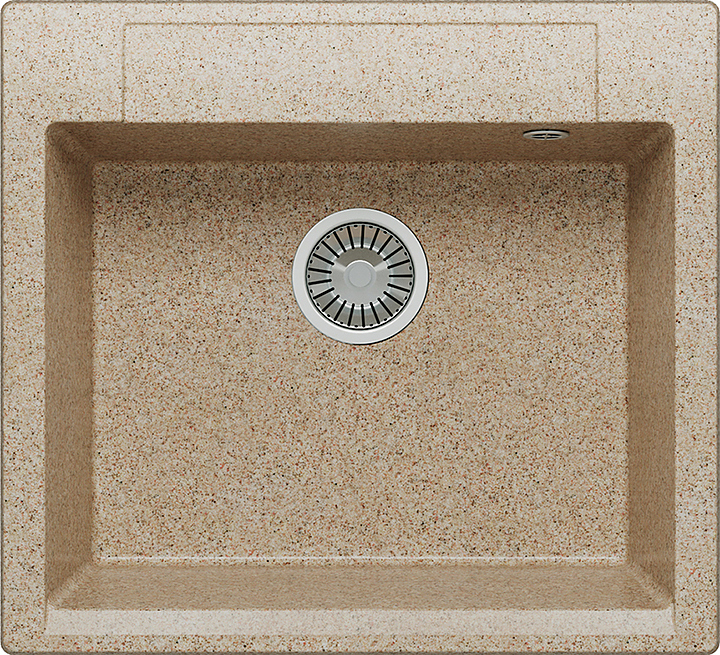Мойка кухонная Polygran Argo-560 песочная