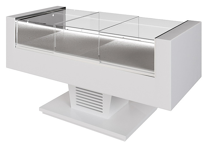 Напольная горизонтальная кондитерская витрина Finist ROYAL R-17