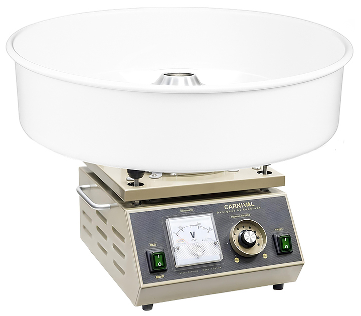 Аппарат для сахарной ваты RoboLabs Carnival (пластиковый ловитель)