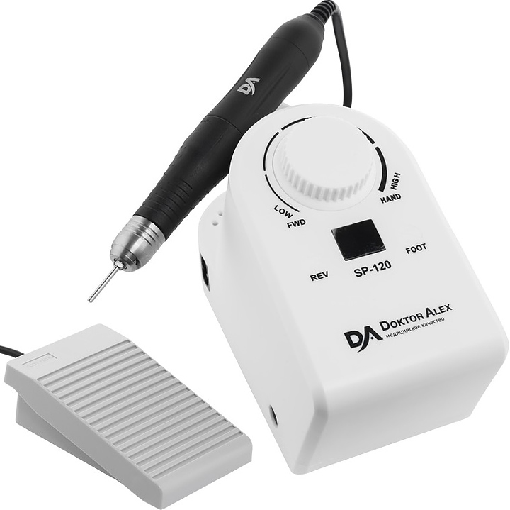 Аппарат для маникюра и педикюра IRISK Professional Dr.Alex SP-120, белый