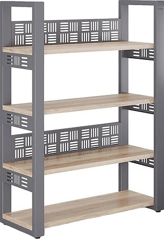 Стеллаж открытый КОБОР SO4-120/36 graphite/natural