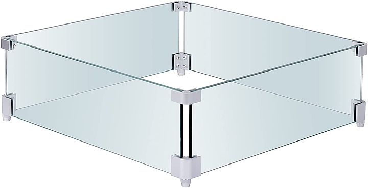 Экран ветрозащитный Karma для столов-каминов RUBEN Garden PB и Party PB