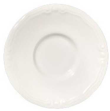 Блюдце ID Fine Transparent Tiffany 10000-211216 d 16 см белый