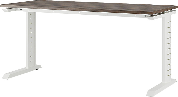 Стол офисный КОБОР L2-160/80 white/charlston