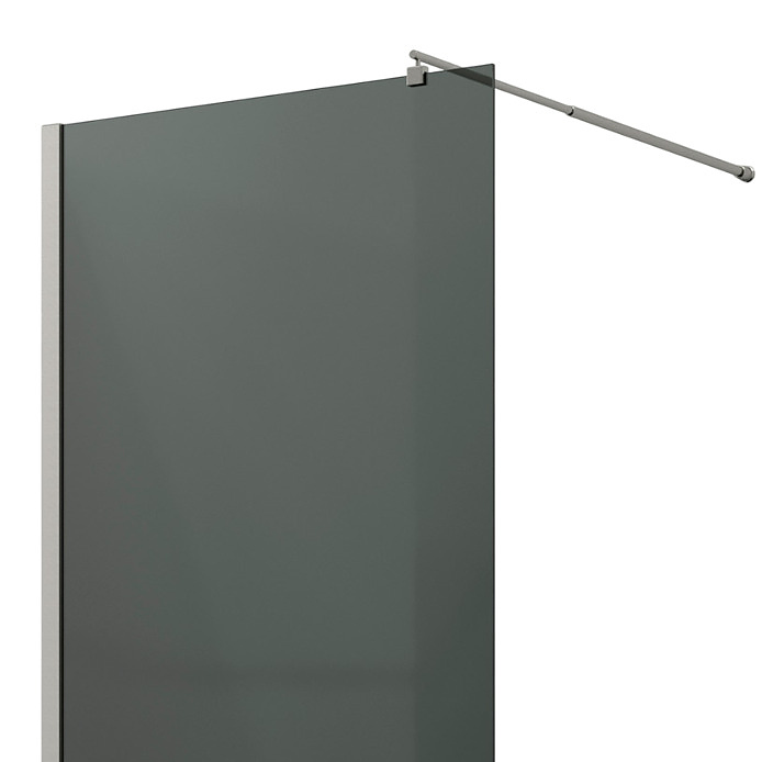 Душевое ограждение Wasserkraft Rur 30W46BN-TG 2000х1100 мм никель