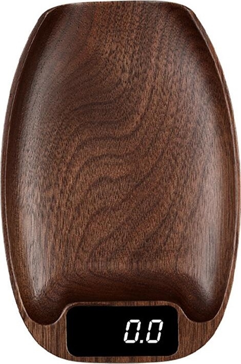 Весы бариста аккумуляторные P.L. Barbossa S0678-2 13х8,5 см h=2,7 см (100 мА·ч, 0,1-100 г) (дерево)