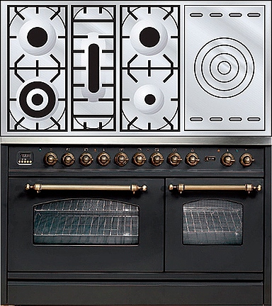 Газовая плита с духовым шкафом ILVE PSN-120S-MP