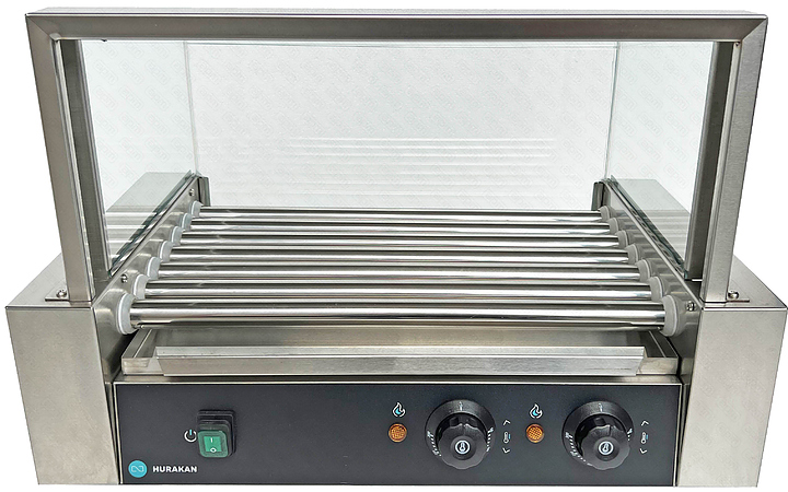 Гриль роликовый Hurakan HKN-GW7MC с экраном