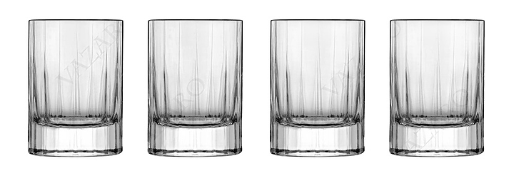 Набор стопок для крепких напитков Luigi Bormioli A06794G11021990 Bach 70 мл, 4 шт, хрусталь