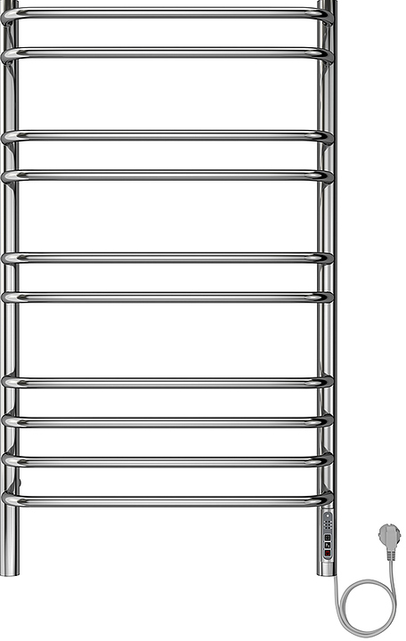 Полотенцесушитель электрический Aquatek Пандора П10 50х90 см, хром