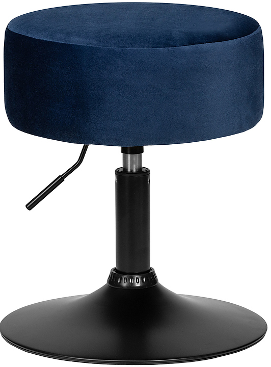 Пуф DOBRIN 2050-LM DANNY BLACK (синий)