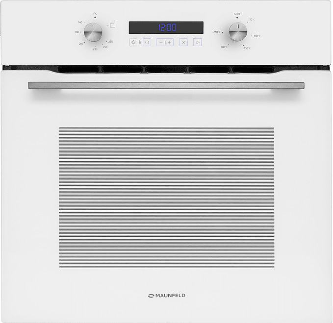 Духовой шкаф Maunfeld MOGM703W белый / стекло