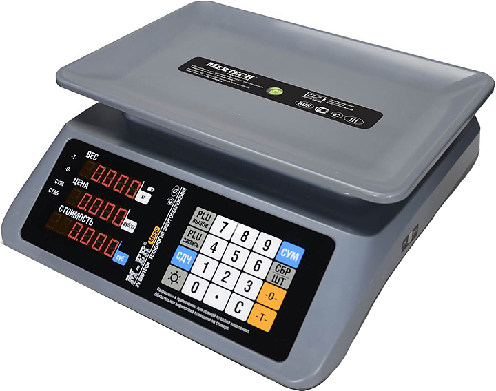 Весы настольные Mertech M-ER 321 AC-15.2 "MARGO" LED