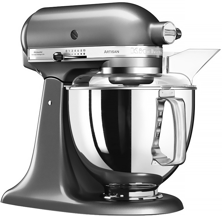 Миксер планетарный KitchenAid Artisan 5KSM175PSEMS 4,8 л серебряный медальон