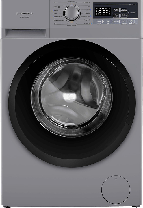 Стиральная машина Maunfeld MFWM148STSL02 нерж. сталь