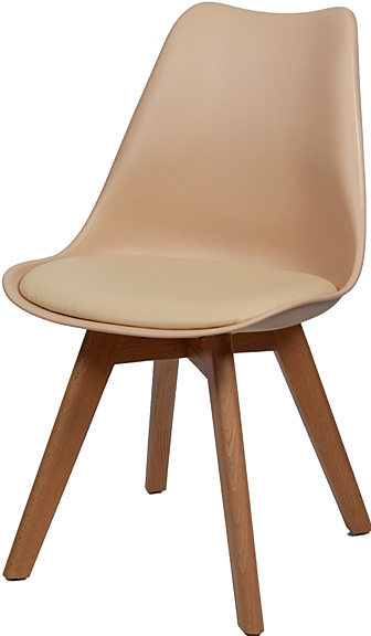 Стул BentWood Eames W кремовый
