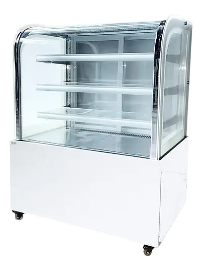 Витрина кондитерская CLSY Radius 90, 300 л белый