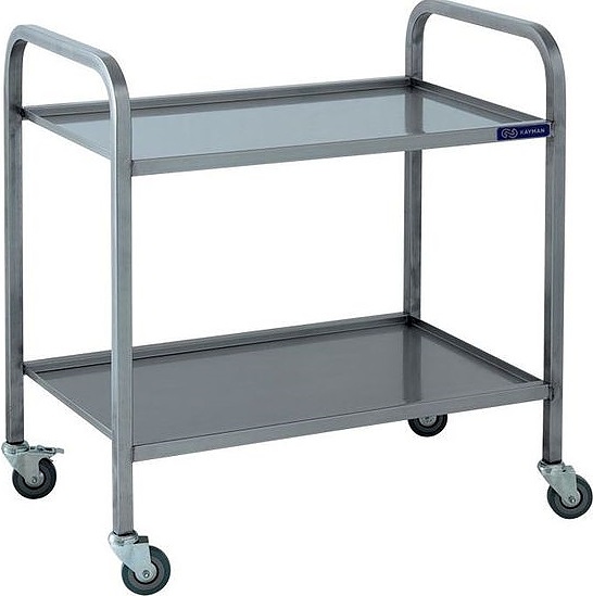 Тележка сервировочная KAYMAN ТС-13/285-А 2 яруса