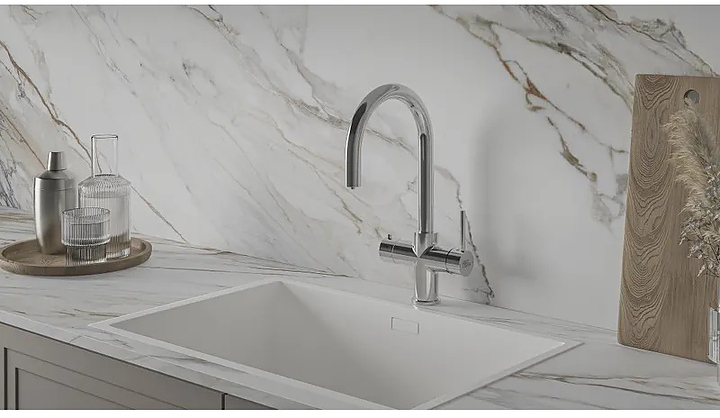 Система мгновенного кипячения воды 4 в 1 ArtisanTech Aquahot Milan Chrome (хром)