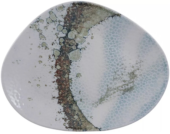 Тарелка плоская ассиметричная Kutahya Landscape BNGLX22DU890544 220 мм