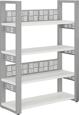 Стеллаж открытый КОБОР SO4-140/36 aluminum/premium