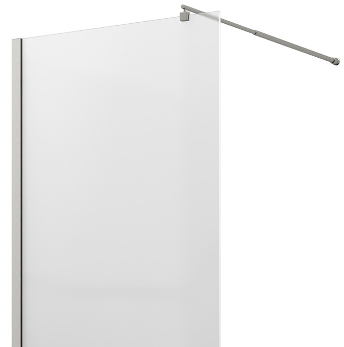 Душевое ограждение Wasserkraft Rur 30W46BN-MG 2000х1100 мм никель