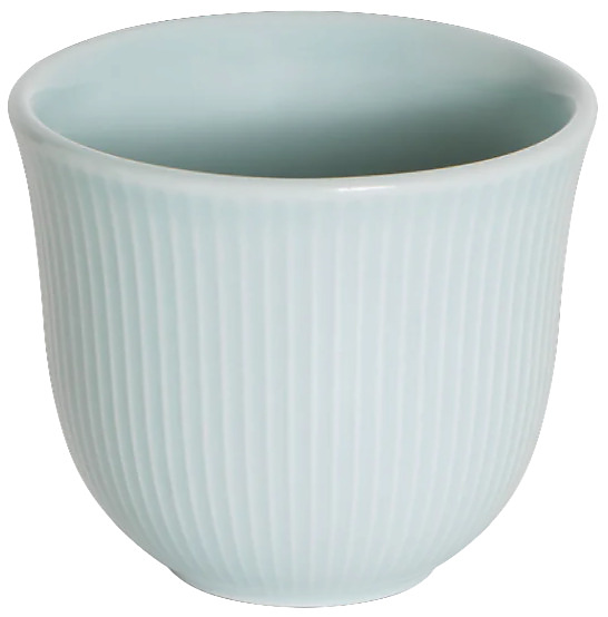 Чашка Loveramics Brewers Embossed Tasting Cup Flat White C099-33BCL 150 мл, светло-голубой