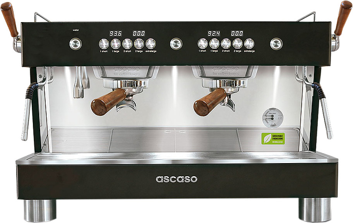 Кофемашина Ascaso Barista T Plus 2 Gr black wood