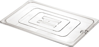 Крышка для гастроемкости MACO 8600-N GN 1/1 (530х325) с отверстием для ложки, поликарбонат