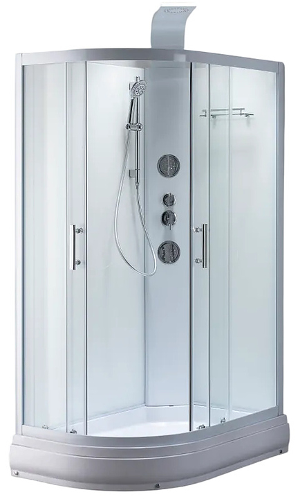 Душевая кабина Taliente TA-128CW(R) 120х80х220 см правая, белый