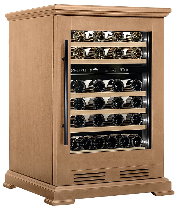 Винный шкаф MEYVEL MV46PRO-KBT2 Натуральный бук