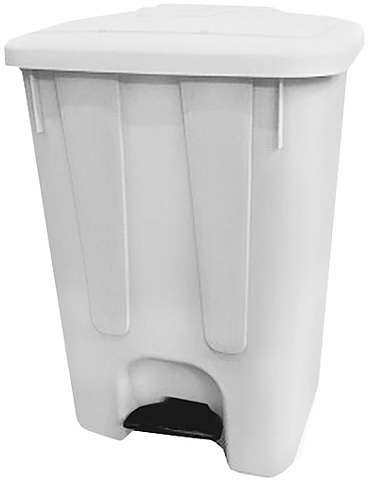 Контейнер для мусора TELKAR 50028 40 л белый