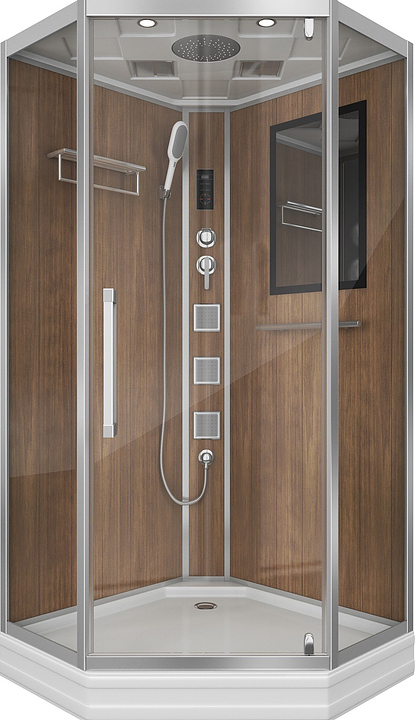 Кабина душевая Niagara NG-7717WD 100х100х215 см