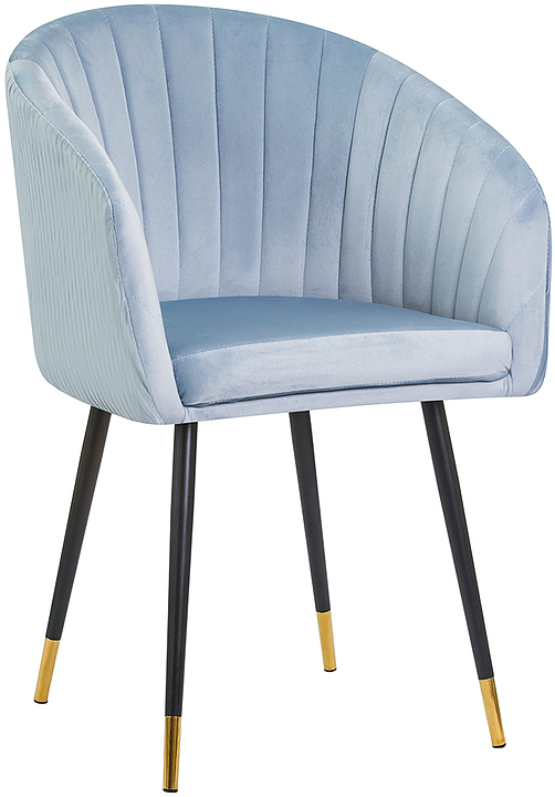 Стул обеденный DOBRIN 7305-LM MARY (серо-голубой)