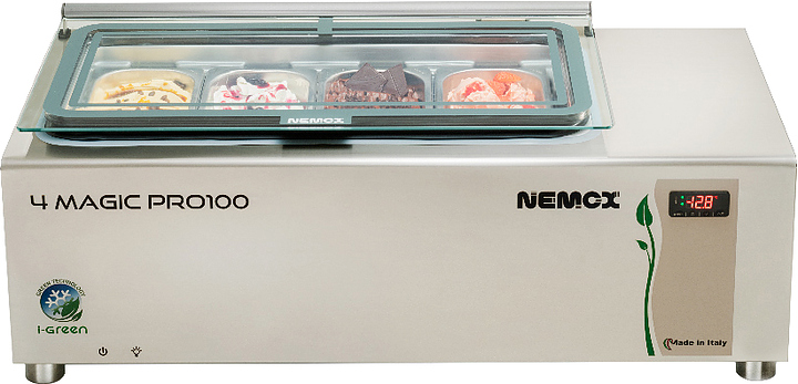 Витрина для мороженого Nemox i-Green 4 Magic Pro100