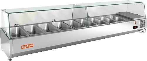 Витрина холодильная HICOLD VRTG 1915 к PZ4 (1/4)