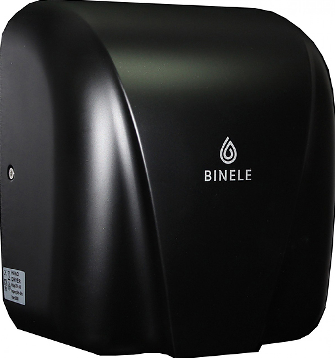 Сушилка для рук BINELE rSpeed HH02SB матовая, черная