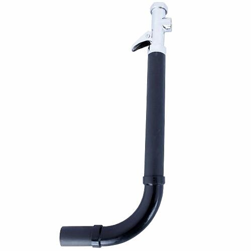 Кран смывной Россия для чаши Генуя КрС-20 трубка ПВХ, рычаг, без вентиля Тула