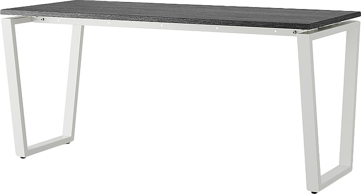 Стол офисный КОБОР OTR-160/80 white/glazed