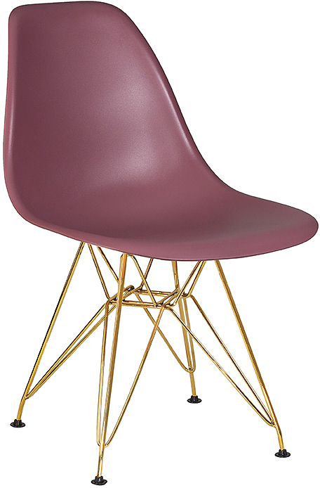 Стул обеденный DOBRIN 638APP-LMZL DSR (пыльная роза, золотой)