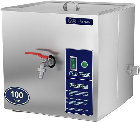 Электрокипятильник проточно-накопительный KAYMAN КЭ-01-100 А