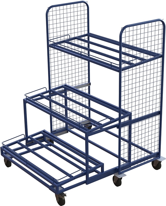 Тележка производственная MetallCart VK24