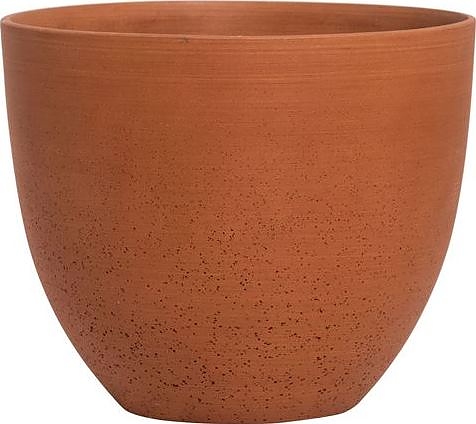 Кашпо Pottery Pots Coral (18х15 см) оранжевое